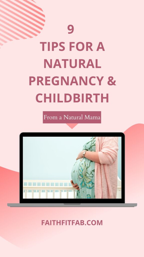 Best tips for a natural pregnancy and childbirth